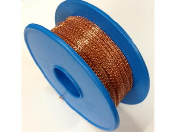 Bobine de fil perlé Plastique - Cuivre